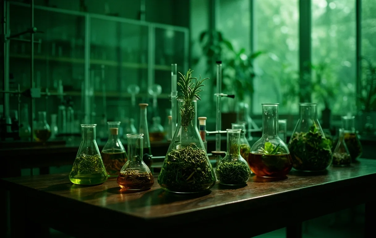Laboratorio técnico de botánica en Bilbao